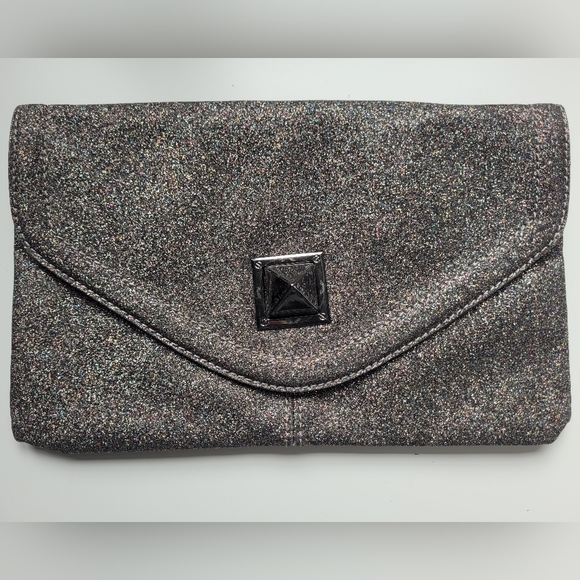 Mutlicoloured Metalic clutch - Picture 1 of 6